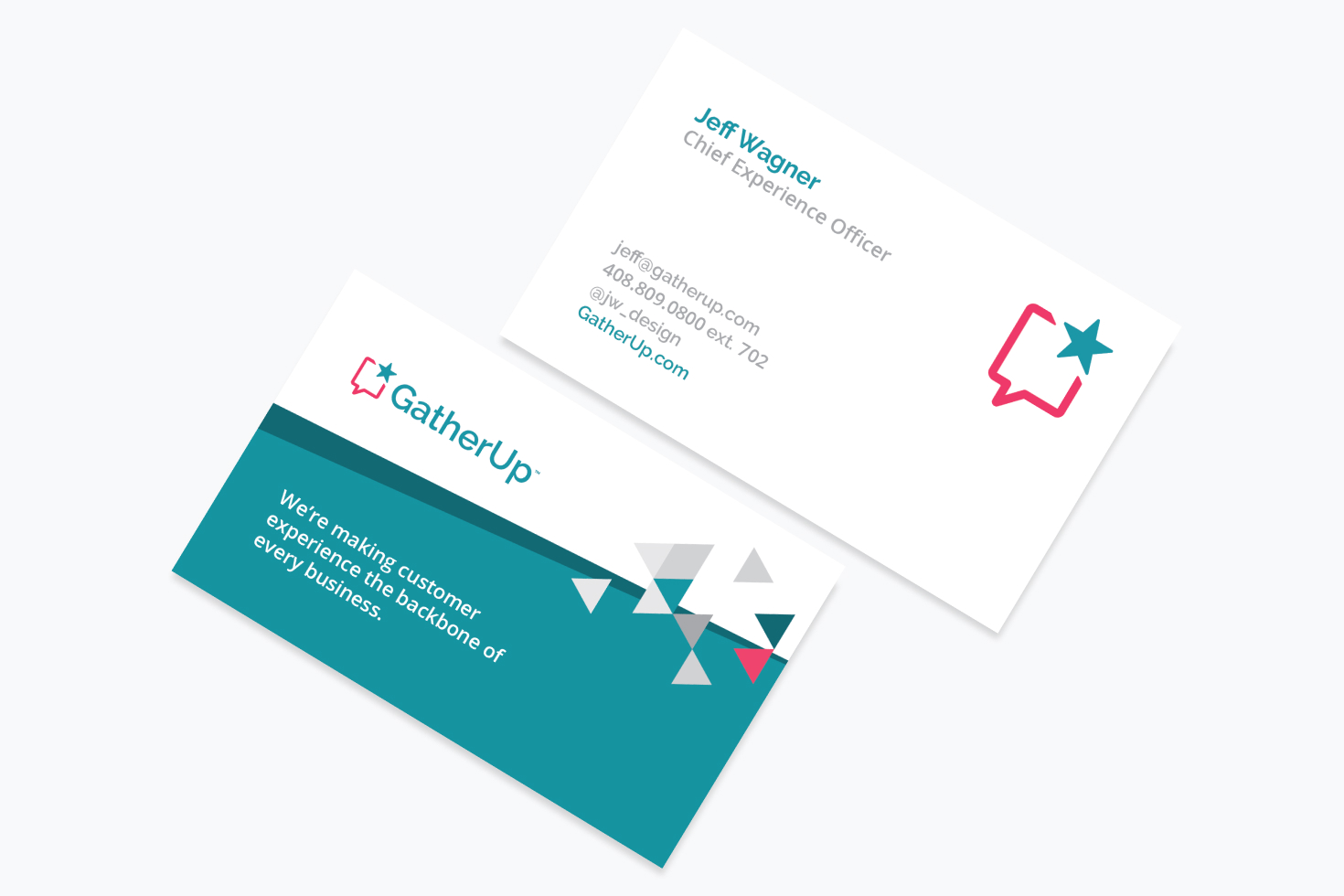 GatherUp business card